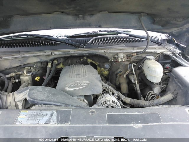 1GBHC23U66F253144 - 2006 CHEVROLET SILVERADO C2500 HEAVY DUTY BLUE photo 10