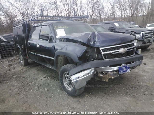 1GBHC23U66F253144 - 2006 CHEVROLET SILVERADO C2500 HEAVY DUTY BLUE photo 6