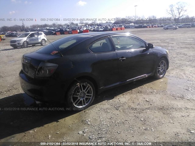 JTKDE167280225599 - 2008 TOYOTA SCION TC 黑色 照片 4