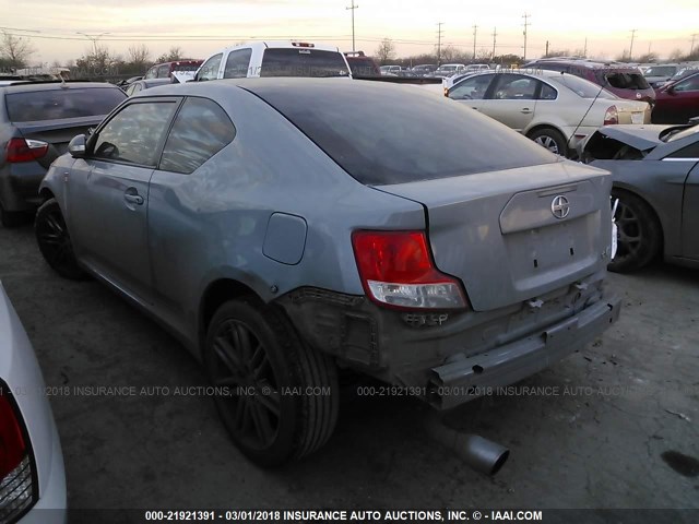JTKJF5C70B3011387 - 2011 TOYOTA SCION TC 灰色 照片 3