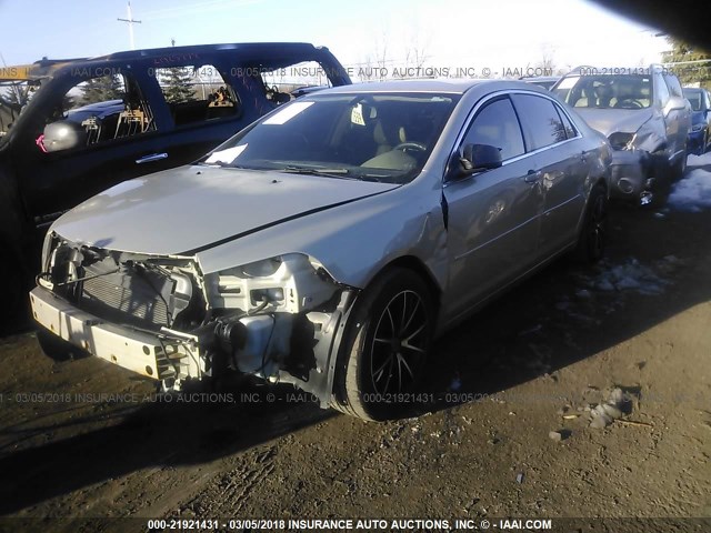 1G1ZB5E0XCF296369 - 2012 CHEVROLET MALIBU LS 银色 照片 2