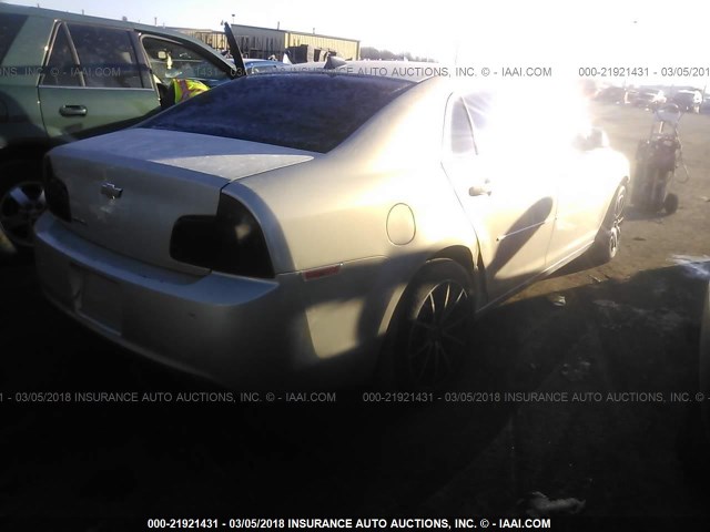 1G1ZB5E0XCF296369 - 2012 CHEVROLET MALIBU LS 银色 照片 4
