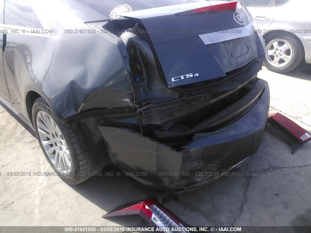 1G6DL1ED4B0125003 - 2011 CADILLAC CTS PERFORMANCE COLLECTION Серый фото 6