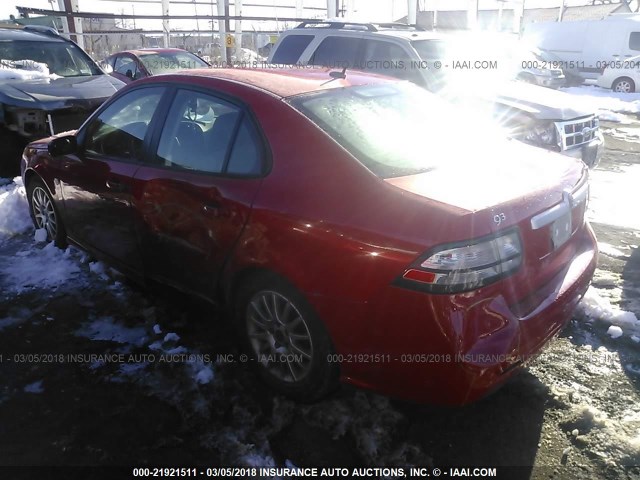 YS3FB46Y091009144 - 2009 SAAB 9-3 2.0T RED photo 6