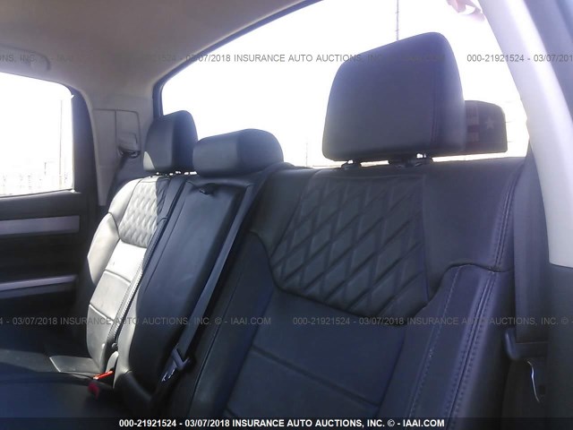 5TFAW5F14EX391636 - 2014 TOYOTA TUNDRA CREWMAX PLATINUM Grau Foto 8