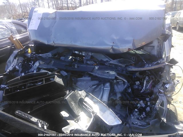 JA4AD2A34JZ008736 - 2018 MITSUBISHI OUTLANDER ES ვერცხლისფერი ფოტო 10