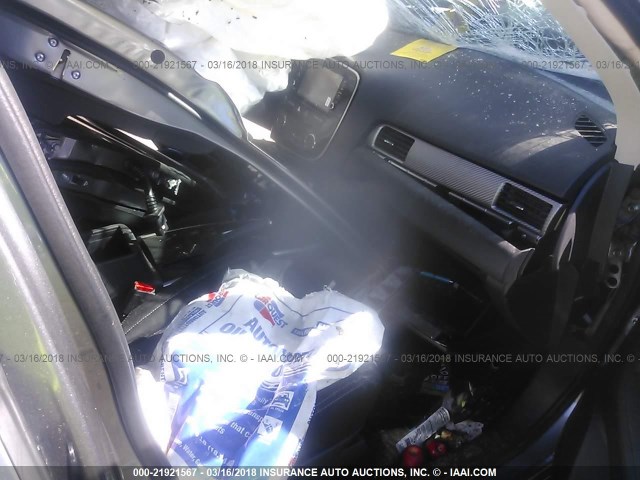 JA4AD2A34JZ008736 - 2018 MITSUBISHI OUTLANDER ES ვერცხლისფერი ფოტო 5