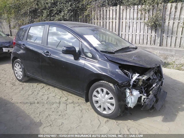 3N1CE2CP0EL358067 - 2014 NISSAN VERSA NOTE S/S PLUS/SV/SL BLACK photo 1