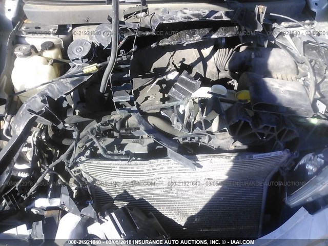 3D4PG5FV7AT119438 - 2010 DODGE JOURNEY SXT SILVER photo 10