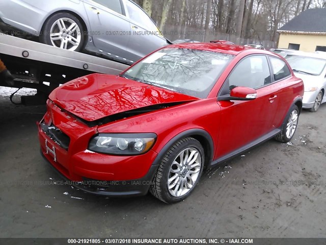 YV1MK672292146269 - 2009 VOLVO C30 T5 RED photo 2