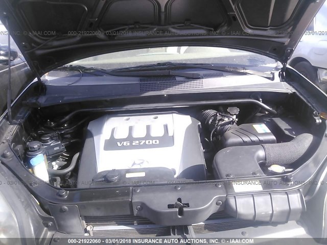 KM8JN12D06U380885 - 2006 HYUNDAI TUCSON GLS/LIMITED 黑色 照片 10