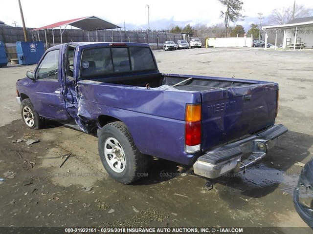 1N6HD16S7SC306908 - 1995 NISSAN TRUCK KING CAB SE/KING CAB XE PURPLE photo 3