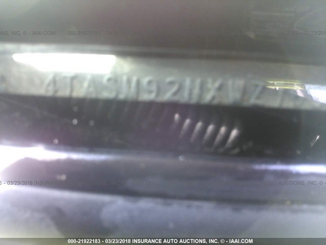 4TASM92NXWZ163054 - 1998 TOYOTA TACOMA XTRACAB PRERUNNER შავი ფოტო 9