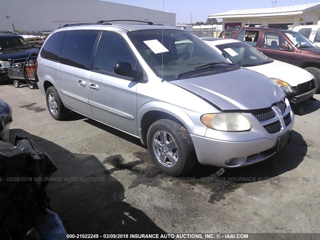 2D4GP54L13R237296 - 2003 DODGE GRAND CARAVAN ES SILVER photo 1