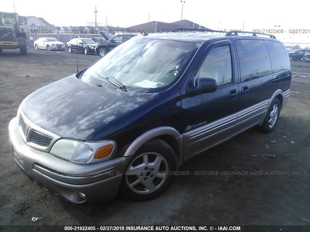 1GMDV13E94D107994 - 2004 PONTIAC MONTANA LUXURY BLUE photo 2