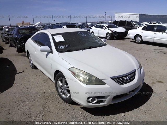 4T1CE30P97U757474 - 2007 TOYOTA CAMRY SOLARA SE/SLE თეთრი ფოტო 1