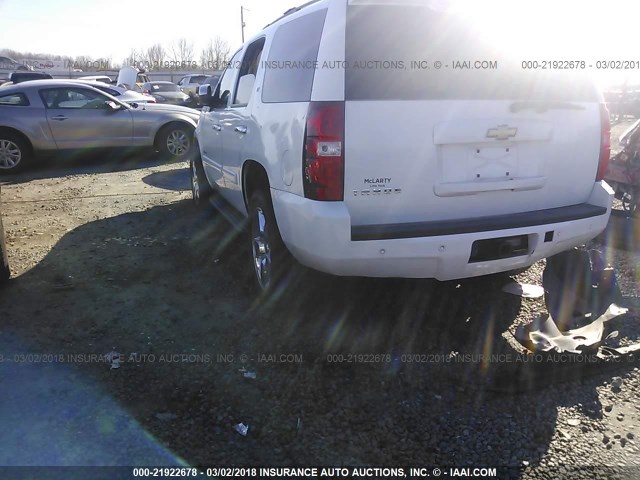 1GNFC13J18R110064 - 2008 CHEVROLET TAHOE C1500 WHITE photo 3