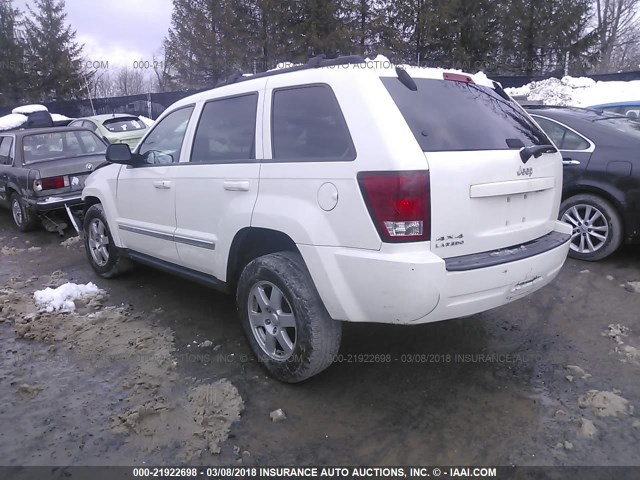 1J4PR4GK7AC120827 - 2010 JEEP GRAND CHEROKEE LAREDO WHITE photo 3