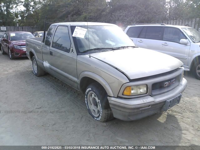 1GTCS1942VK515435 - 1997 GMC SONOMA BEIGE photo 1