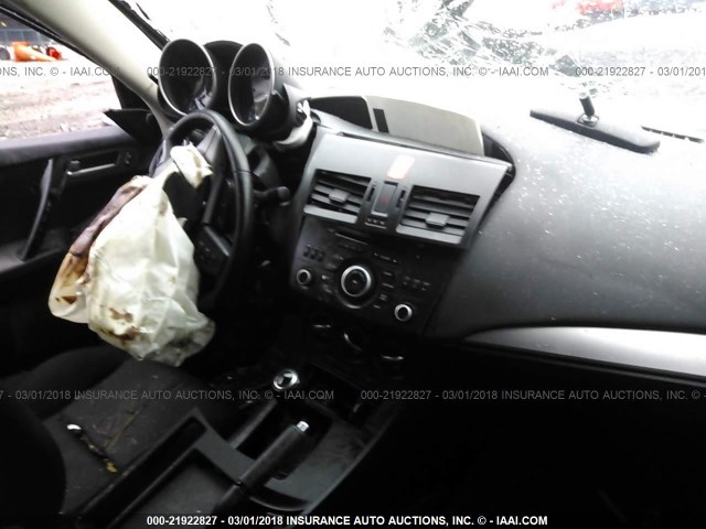 JM1BL1V75C1628436 - 2012 MAZDA 3 I BLACK photo 5