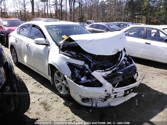 1N4AL3APXFC289023 - 2015 NISSAN ALTIMA 2.5/S/SV/SL WHITE photo 1