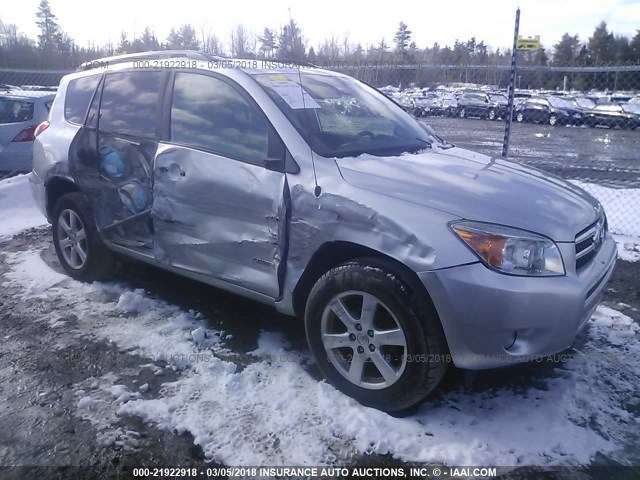 JTMBD31V385208266 - 2008 TOYOTA RAV4 LIMITED SILVER photo 1