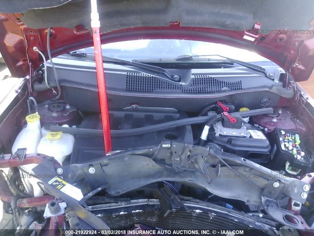 1C4NJDEB8GD764623 - 2016 JEEP COMPASS LATITUDE 红色 照片 10