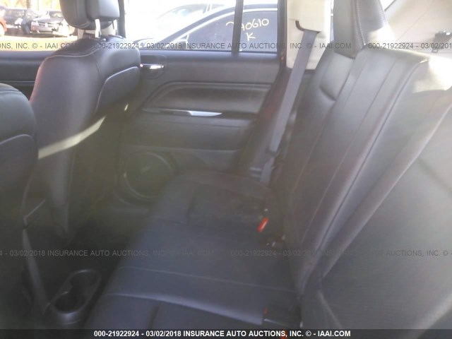 1C4NJDEB8GD764623 - 2016 JEEP COMPASS LATITUDE 红色 照片 8