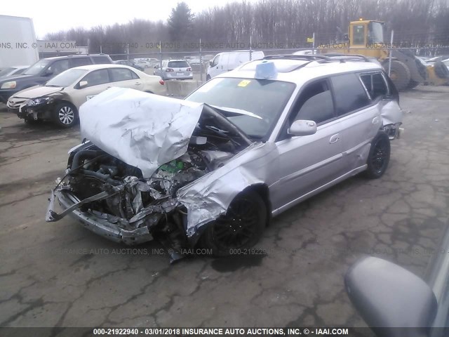 4S3BH635637308345 - 2003 SUBARU LEGACY L/L SPECIAL SILVER photo 2