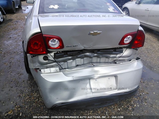 1G1ZB5E12BF336886 - 2011 CHEVROLET MALIBU LS კრემისფერი ფოტო 6