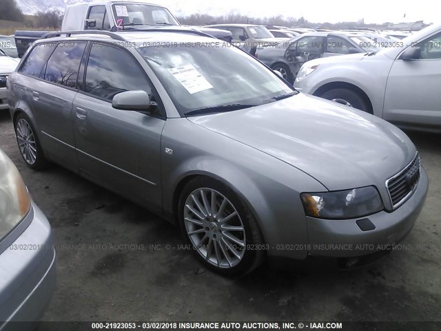 WAUVC68E33A293646 - 2003 AUDI A4 1.8T AVANT QUATTRO GRAY photo 1