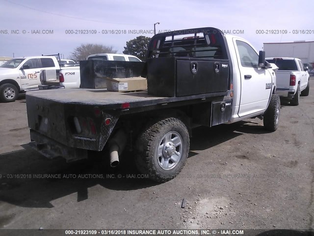 3C6MR5AJ1HG658405 - 2017 RAM 2500 ST WHITE photo 4