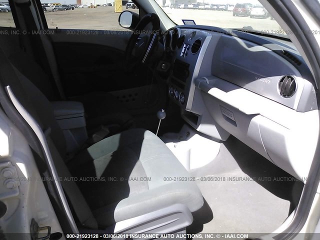 3A4FY58B47T546376 - 2007 CHRYSLER PT CRUISER TOURING WHITE photo 5