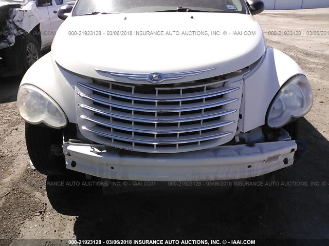 3A4FY58B47T546376 - 2007 CHRYSLER PT CRUISER TOURING WHITE photo 6