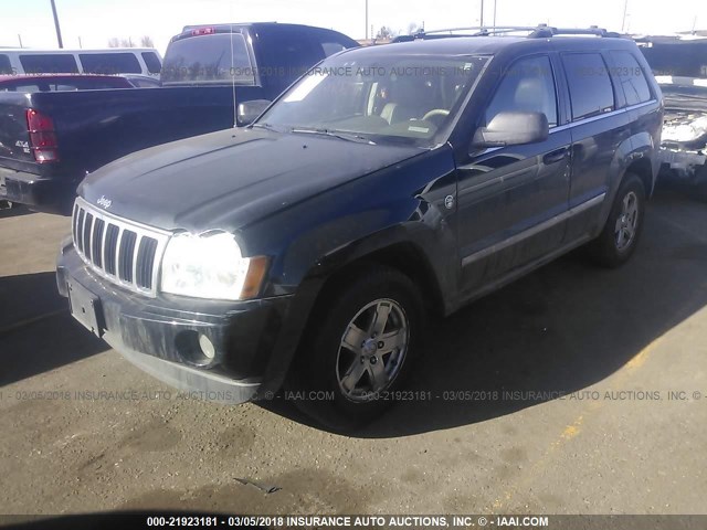 1J8HR58257C566670 - 2007 JEEP GRAND CHEROKEE LIMITED BLACK photo 2