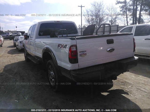 1FT8W3BT7FEC33637 - 2015 FORD F350 SUPER DUTY WHITE photo 3