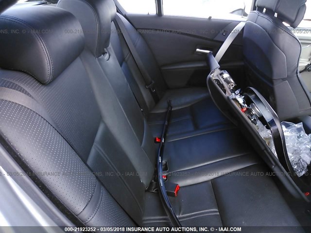 WBSNB93586B582477 - 2006 BMW M5 GRAY photo 8