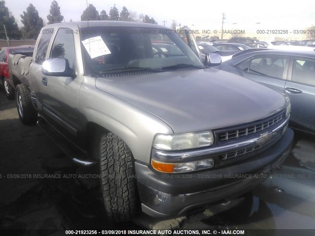 2GCEK19T2Y1387699 - 2000 CHEVROLET SILVERADO K1500 GRAY photo 1