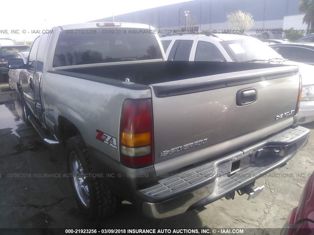 2GCEK19T2Y1387699 - 2000 CHEVROLET SILVERADO K1500 GRAY photo 3