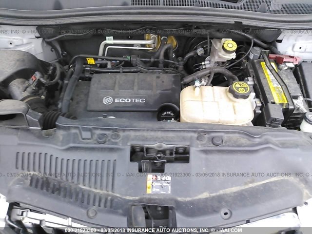 KL4CJBSB9EB681804 - 2014 BUICK ENCORE CONVENIENCE 银色 照片 10