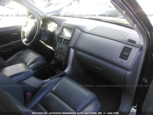 5FNYF28718B023461 - 2008 HONDA PILOT EXL BLACK photo 5