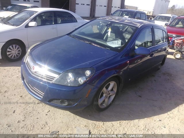 W08AT671X85118478 - 2008 SATURN ASTRA XR BLUE photo 2