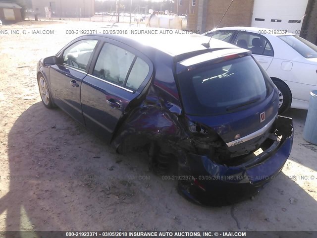 W08AT671X85118478 - 2008 SATURN ASTRA XR BLUE photo 3