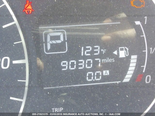 3N1CE2CP2FL356189 - 2015 NISSAN VERSA NOTE S/S PLUS/SV/SL/SR RED photo 7