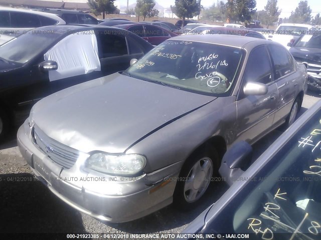 1G1NE52J7Y6335588 - 2000 CHEVROLET MALIBU LS ნაცრისფერი ფოტო 2