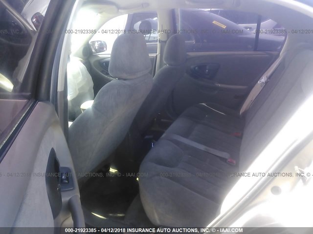 1G1NE52J7Y6335588 - 2000 CHEVROLET MALIBU LS ნაცრისფერი ფოტო 8