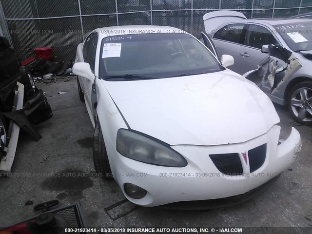 2G2WS522541131200 - 2004 PONTIAC GRAND PRIX GT2 WHITE photo 1