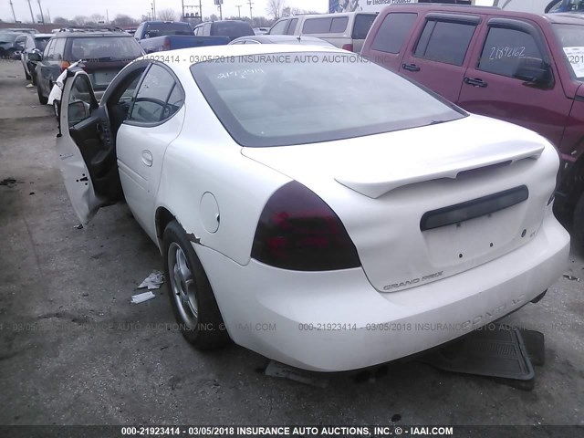 2G2WS522541131200 - 2004 PONTIAC GRAND PRIX GT2 WHITE photo 3