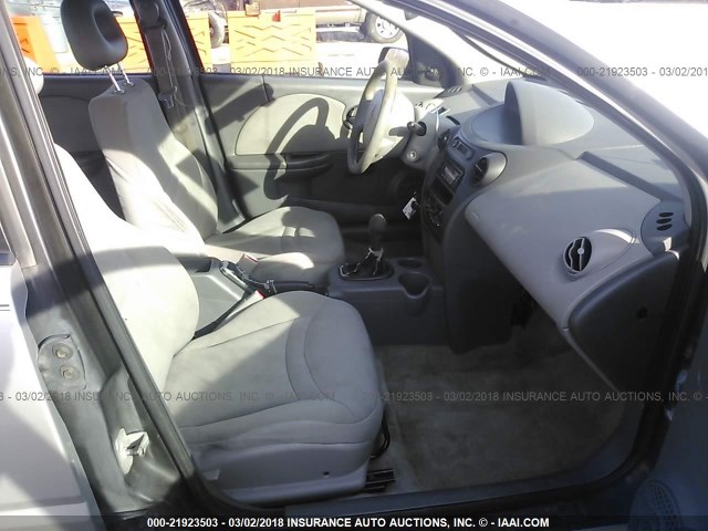 1G8AZ52F33Z185891 - 2003 SATURN ION LEVEL 2 SILVER photo 5
