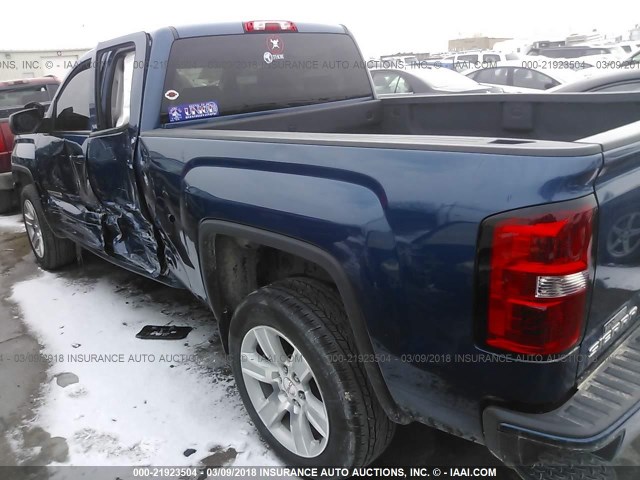 1GTV2LEC1GZ385837 - 2016 GMC SIERRA K1500 BLUE photo 3